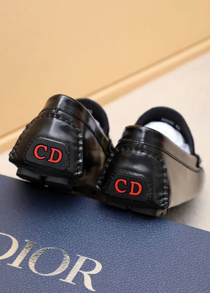 CHRISTIAN DIOR || Dior Granville Loafer in Black Smooth Calfskin