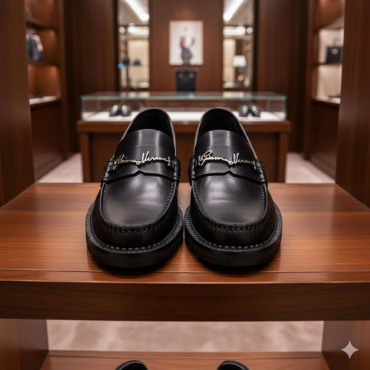 VERSACE || The Signature Walk: Versace Gianni Loafers