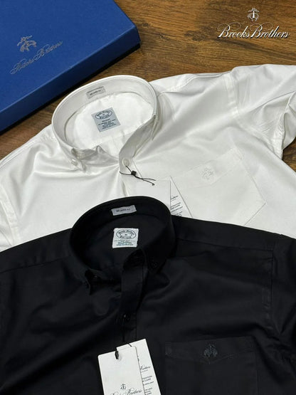 BROOKS BROTHERS || Milano Slim-Fit Button-Down Collar Oxford Shirt