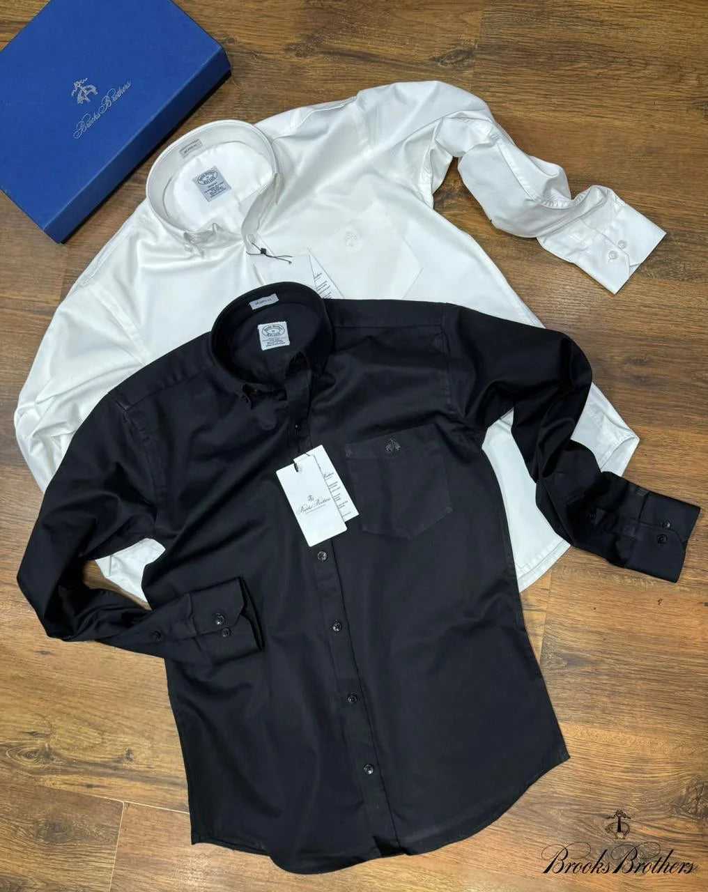 BROOKS BROTHERS || Milano Slim-Fit Button-Down Collar Oxford Shirt