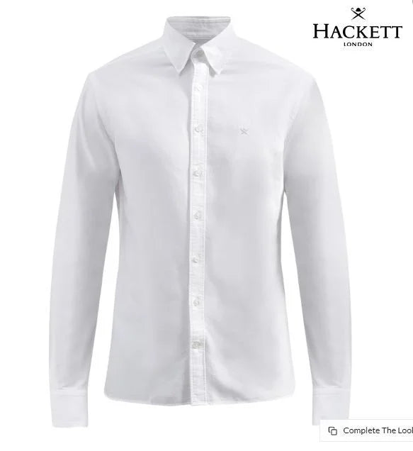 HACKETT ||  London Men's Slim Fit Cotton Oxford Shirt