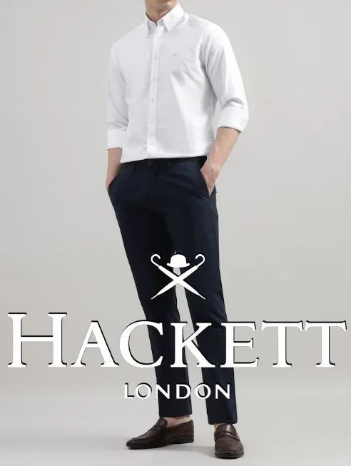 HACKETT ||  London Men's Slim Fit Cotton Oxford Shirt