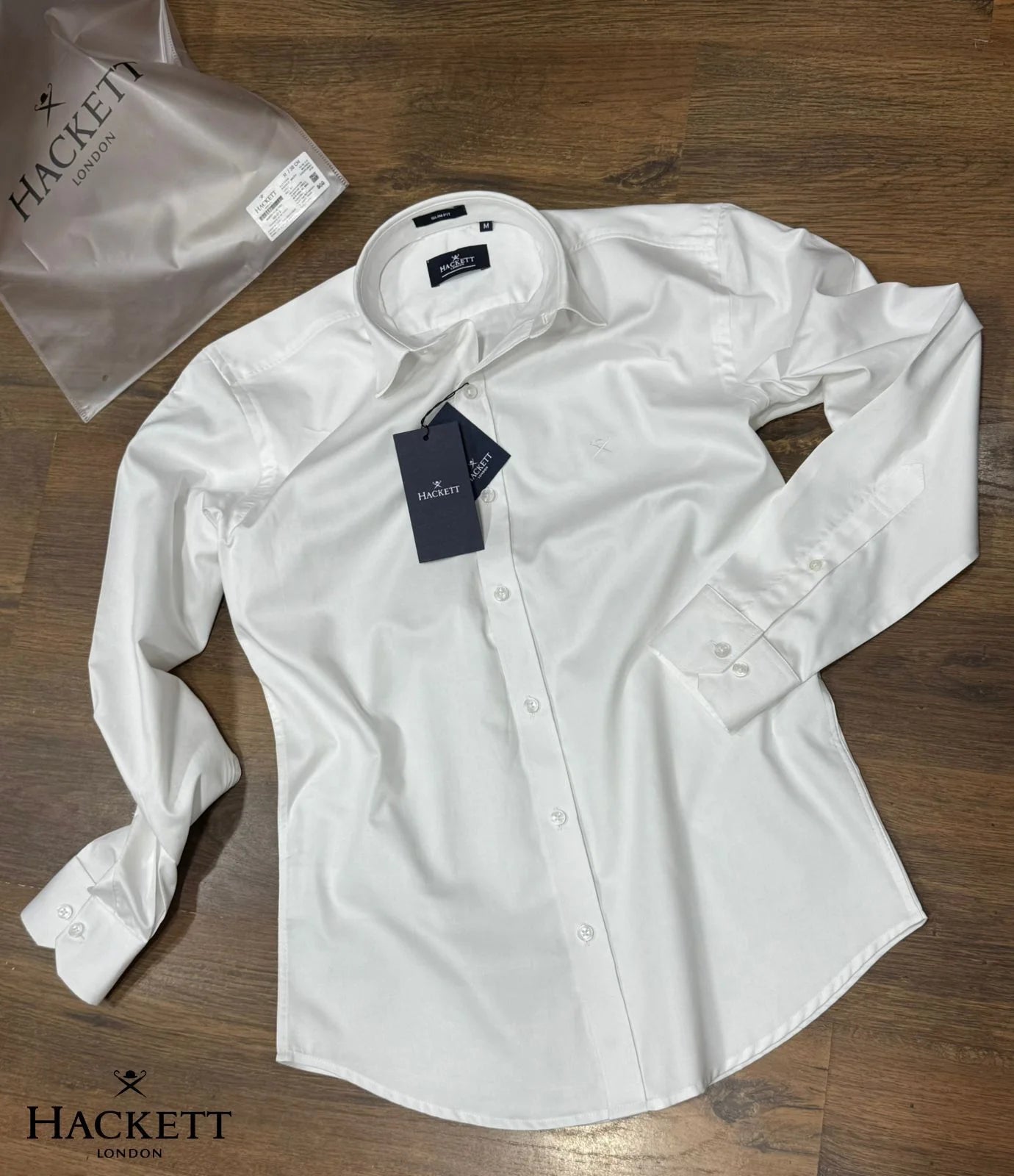 HACKETT ||  London Men's Slim Fit Cotton Oxford Shirt