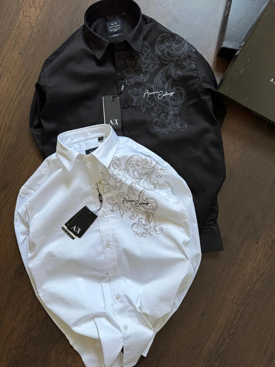 ARM*NI EXCH*NGE || Men's A|X Logo Graphic T-Shirt - Luxury Slim Fit Cotton Tee- FASHION MYST