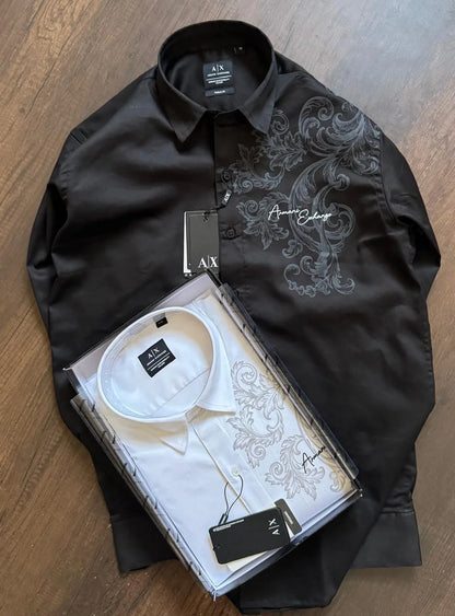 ARM*NI EXCH*NGE || Men's A|X Logo Graphic T-Shirt - Luxury Slim Fit Cotton Tee- FASHION MYST