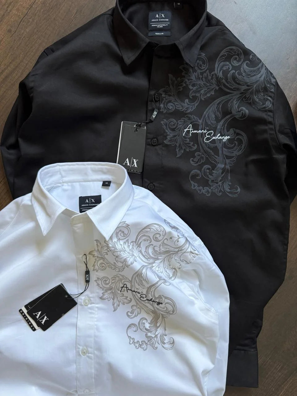 ARM*NI EXCH*NGE || Men's A|X Logo Graphic T-Shirt - Luxury Slim Fit Cotton Tee- FASHION MYST