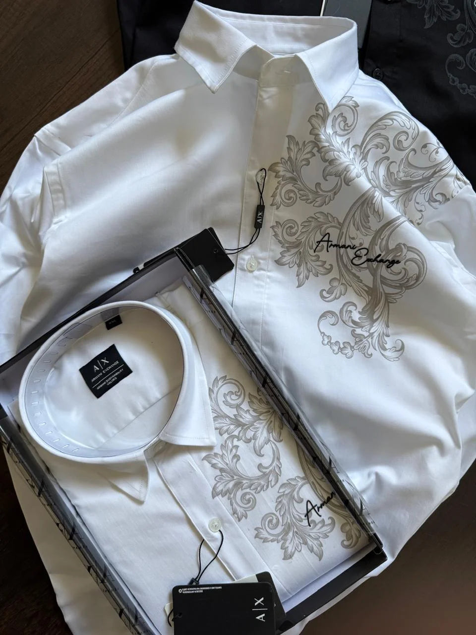 ARM*NI EXCH*NGE || Men's A|X Logo Graphic T-Shirt - Luxury Slim Fit Cotton Tee- FASHION MYST