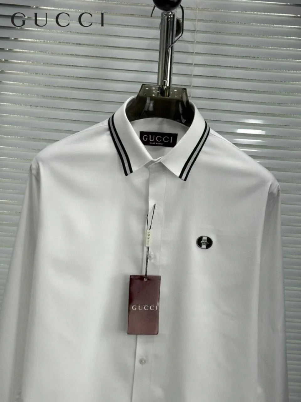 GUCCI || Men's Eschatology Graphic T-Shirt - Luxury Embroidered "Blind for Love" Collection- FASHION MYST