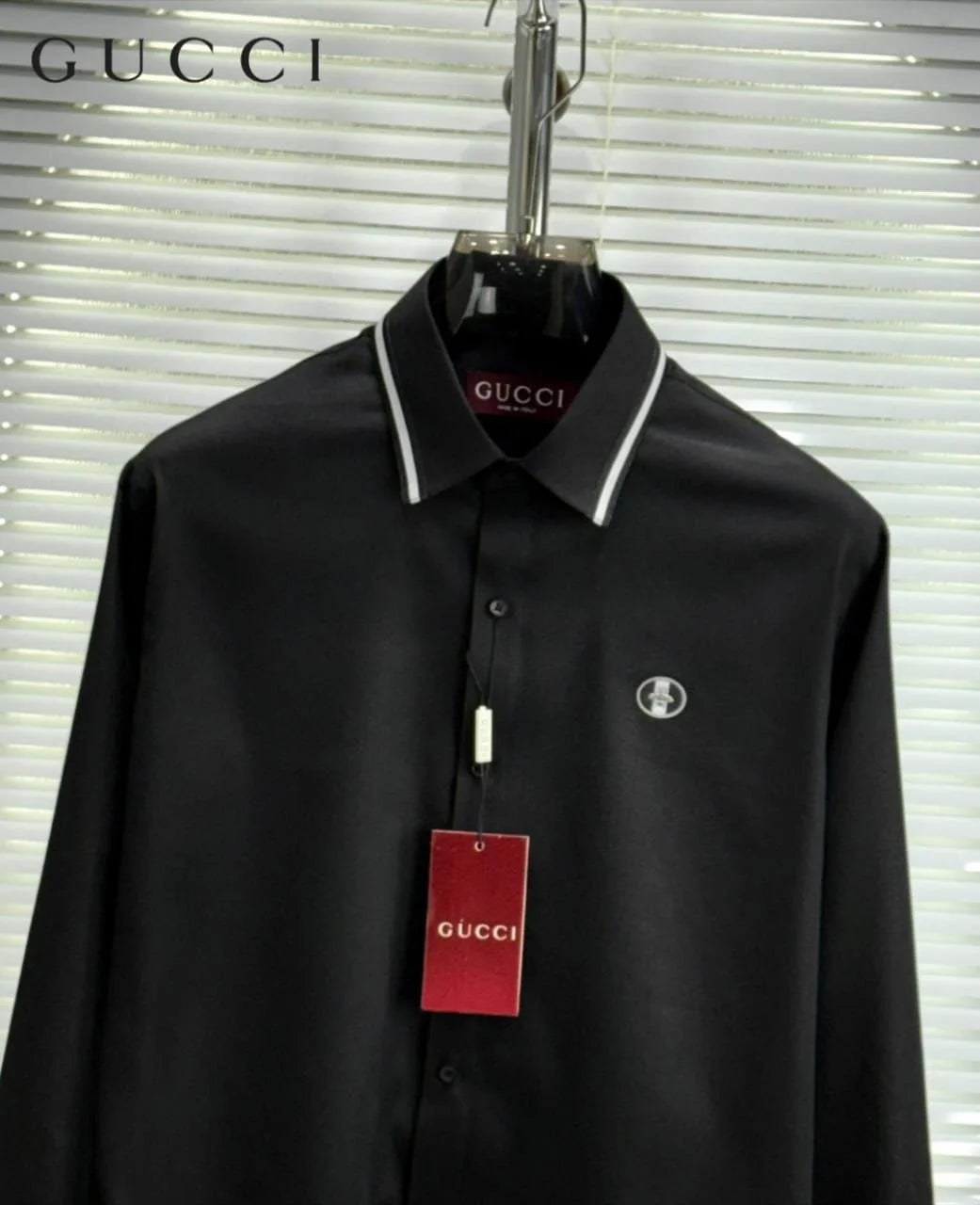 GUCCI || Men's Eschatology Graphic T-Shirt - Luxury Embroidered "Blind for Love" Collection- FASHION MYST