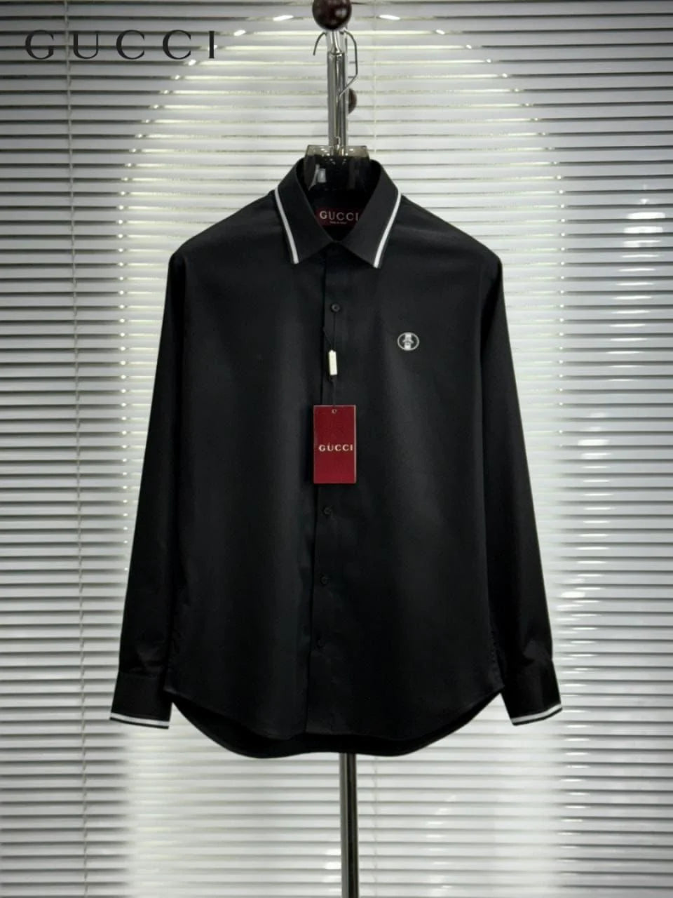 GUCCI || Men's Eschatology Graphic T-Shirt - Luxury Embroidered "Blind for Love" Collection- FASHION MYST