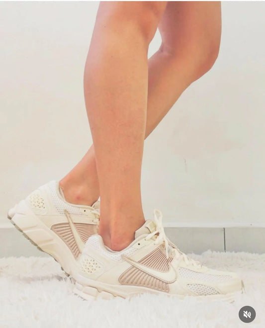 Women’s Retro Mesh Lifestyle Sneakers – Cream & Sail White | Chunky Y2K Inspired Breathable Walking Shoes