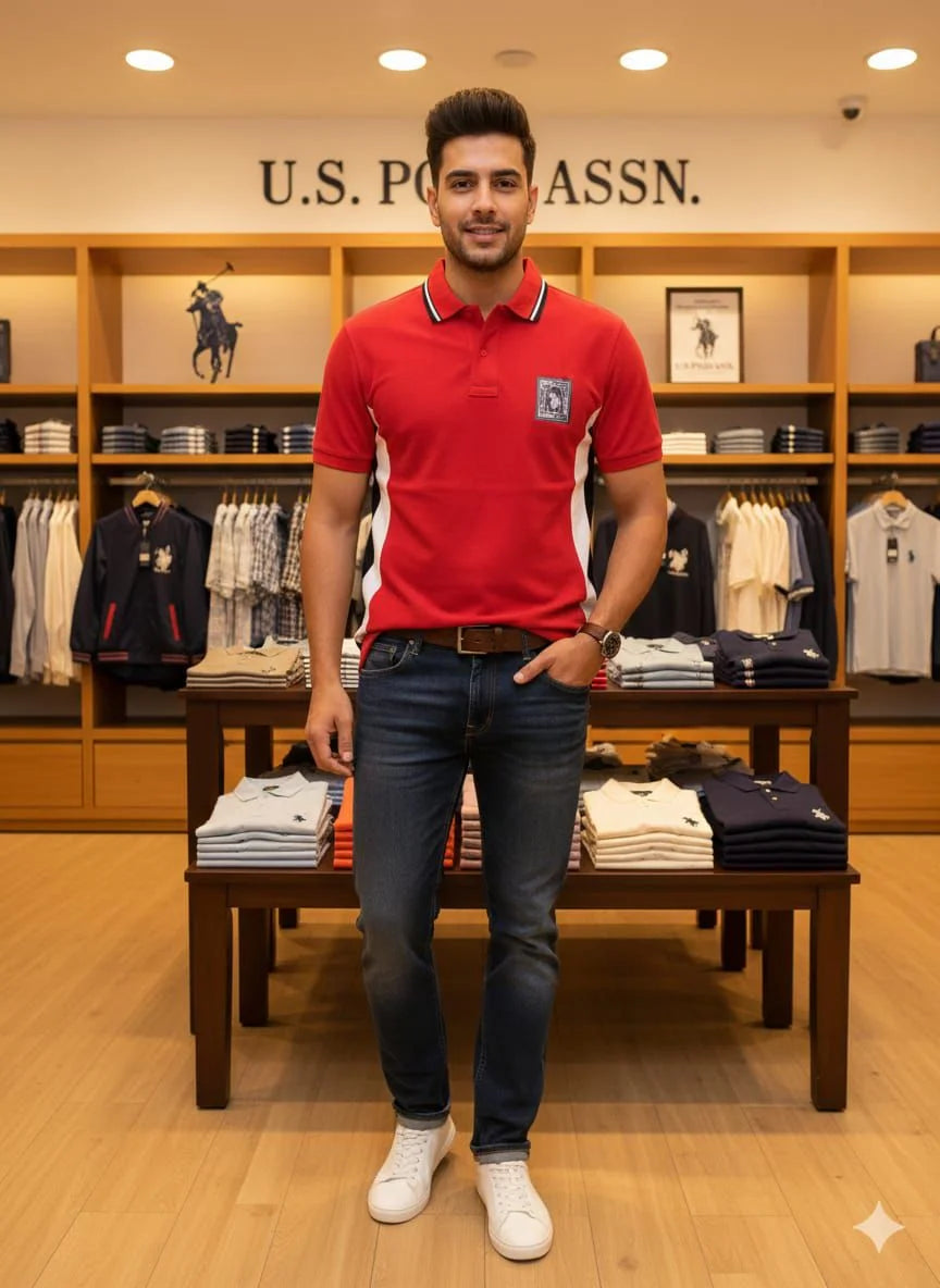 U.S. POLO ASSN.|| Men’s Premium Cotton Polo T-Shirt Collection | Iconic Heritage & Sport Styles