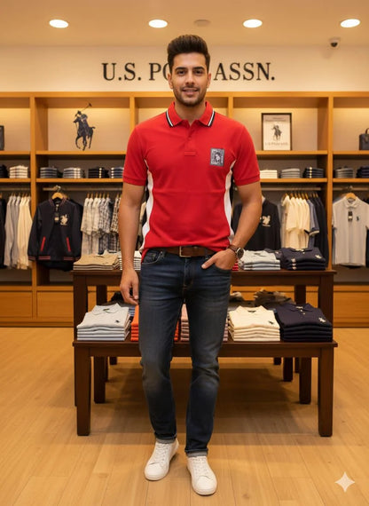 U.S. POLO ASSN.|| Men’s Premium Cotton Polo T-Shirt Collection | Iconic Heritage & Sport Styles
