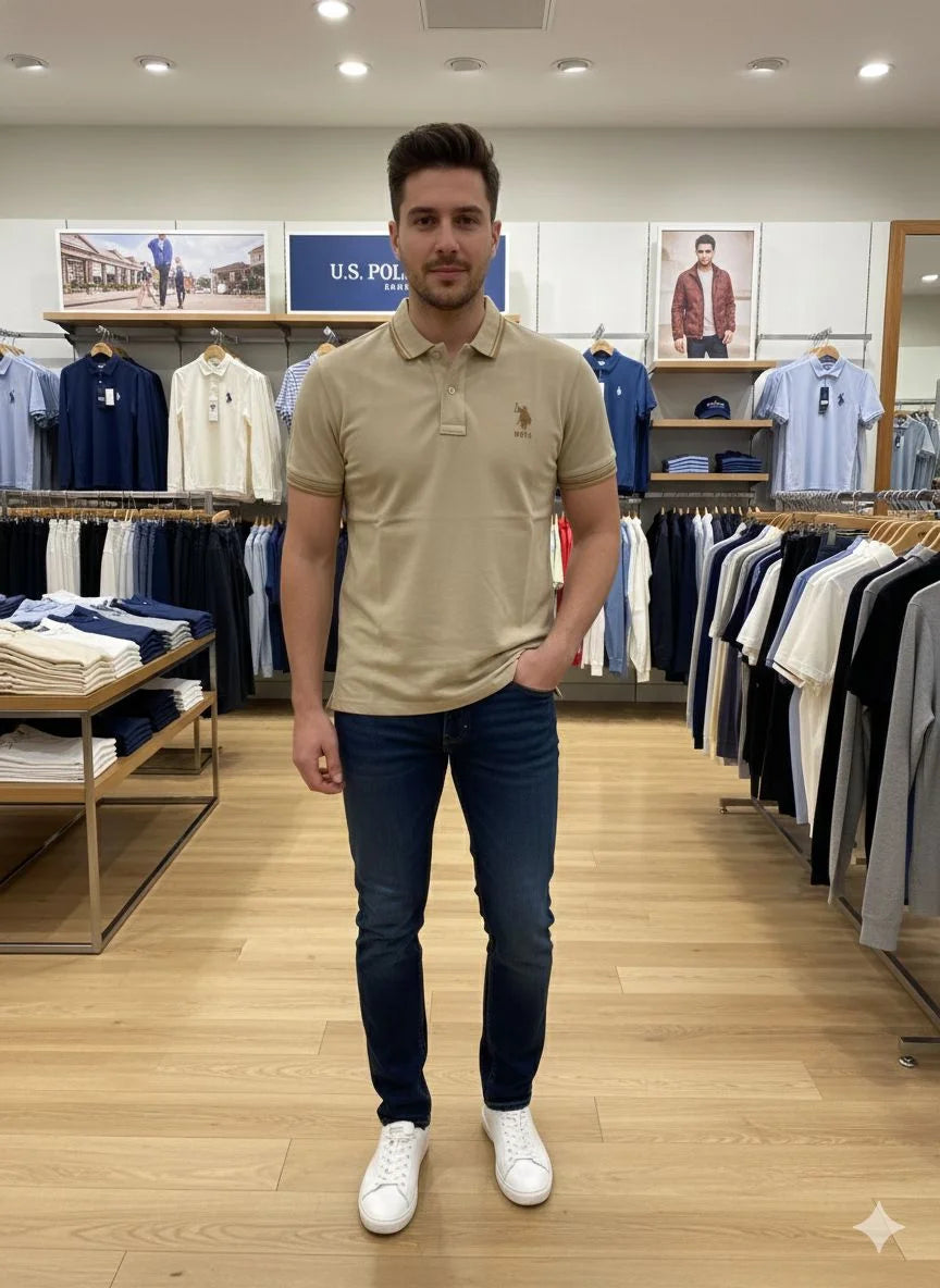 U.S. POLO ASSN.|| Men’s Premium Cotton Polo T-Shirt Collection | Iconic Heritage & Sport Styles