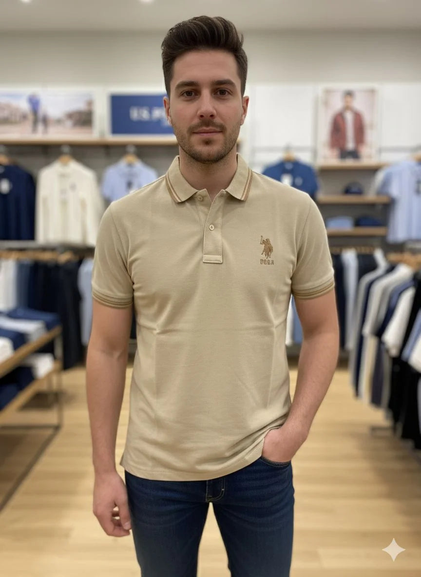 U.S. POLO ASSN.|| Men’s Premium Cotton Polo T-Shirt Collection | Iconic Heritage & Sport Styles