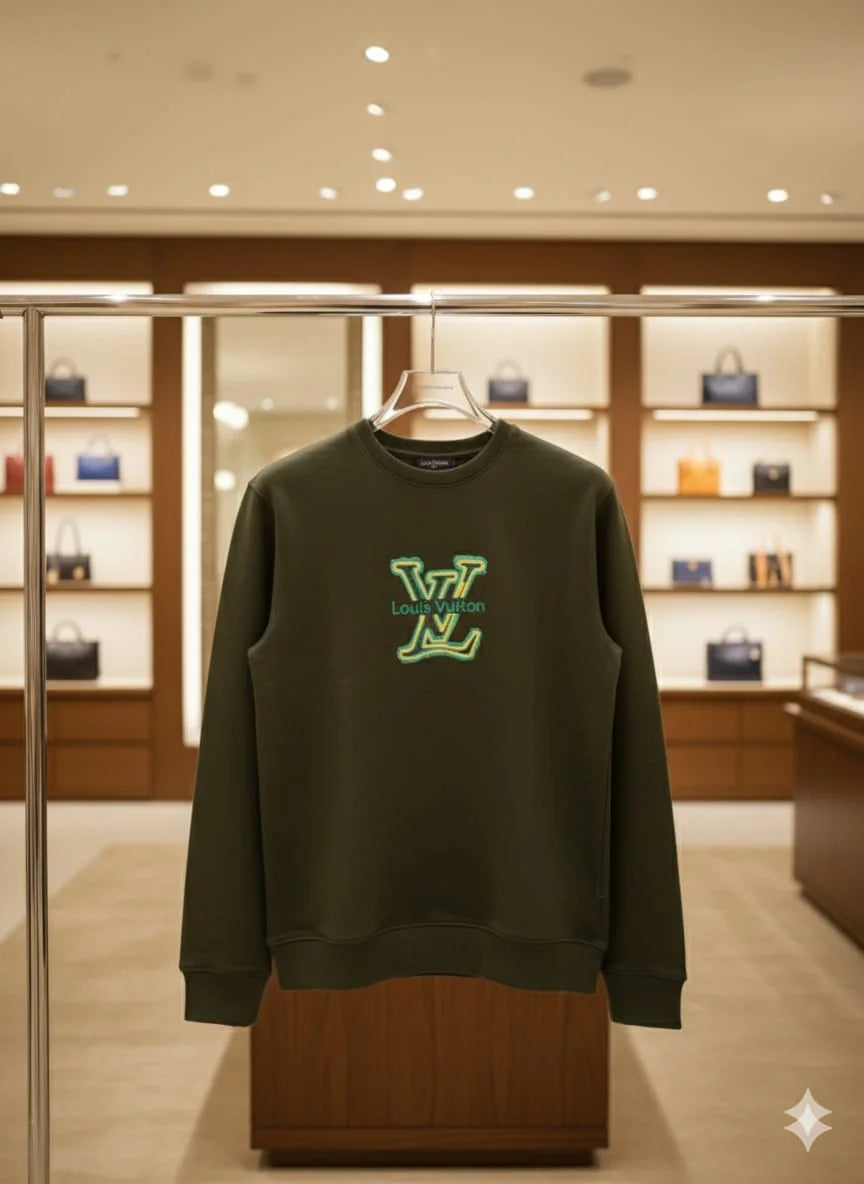 Louis Vuitton Men's Long Sleeve T-Shirt | Authentic LV Designer