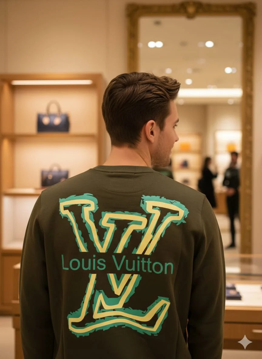 LOUIS VUITTON 長袖カットソー M Louis Vuitton Men's Long Sleeve T-Shirt | Authentic LV Designer