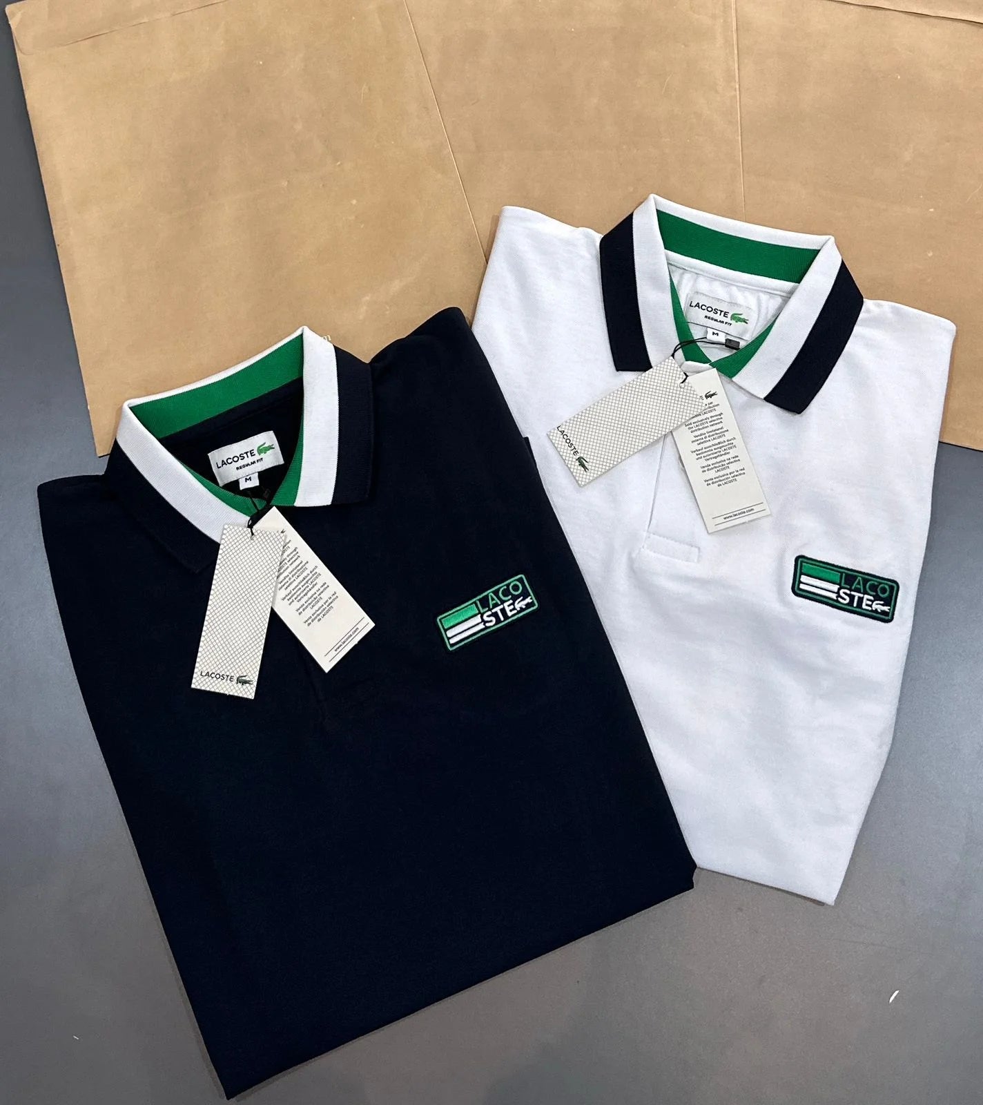 LACOSTE || Sport Men's Contrast Trim Piqué Polo Shirt – Athletic Fit