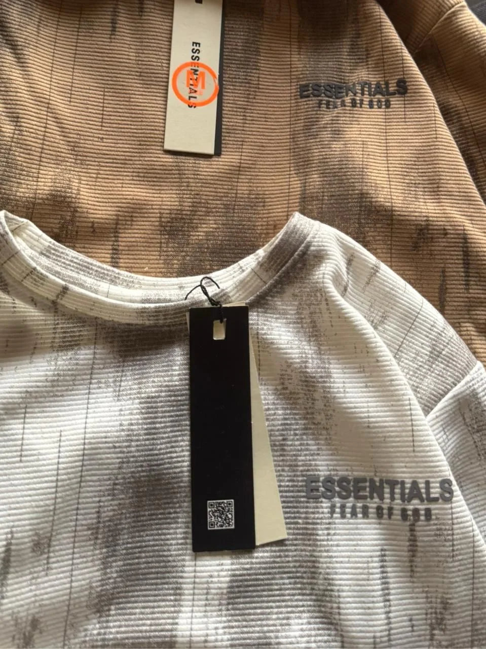 ESSENTIALS || Fear of God Ribbed Knit T-Shirt & Jogger Set – Premium Streetwear