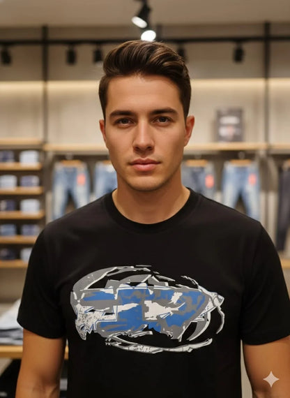 DIESEL || Men’s Graphic Logo T-Shirts – Premium Cotton Crew Neck Streetwear Collection