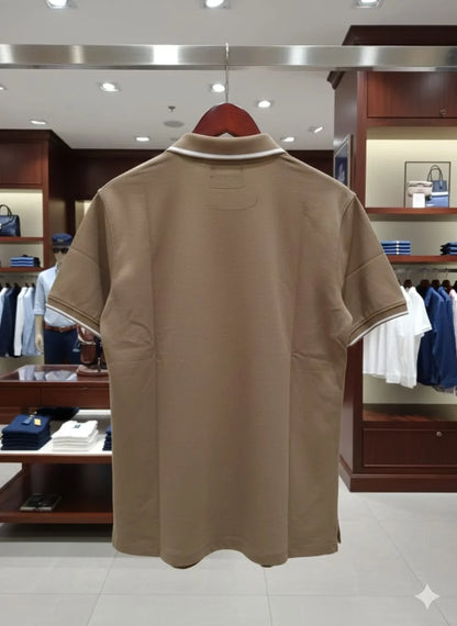 POLO RALPH LAUREN || Men’s Custom Slim Fit Bear Quarter-Zip Polo Shirt