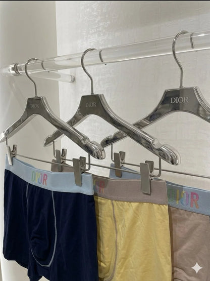 DIOR || Premium Men's Trunks – Pack of 3 | Soft Stretch Cotton Comfort