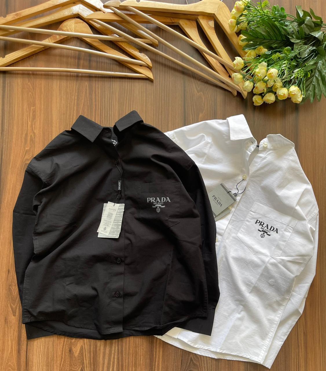 Prada Women's Oxford Shirts – Both Colour Variants
