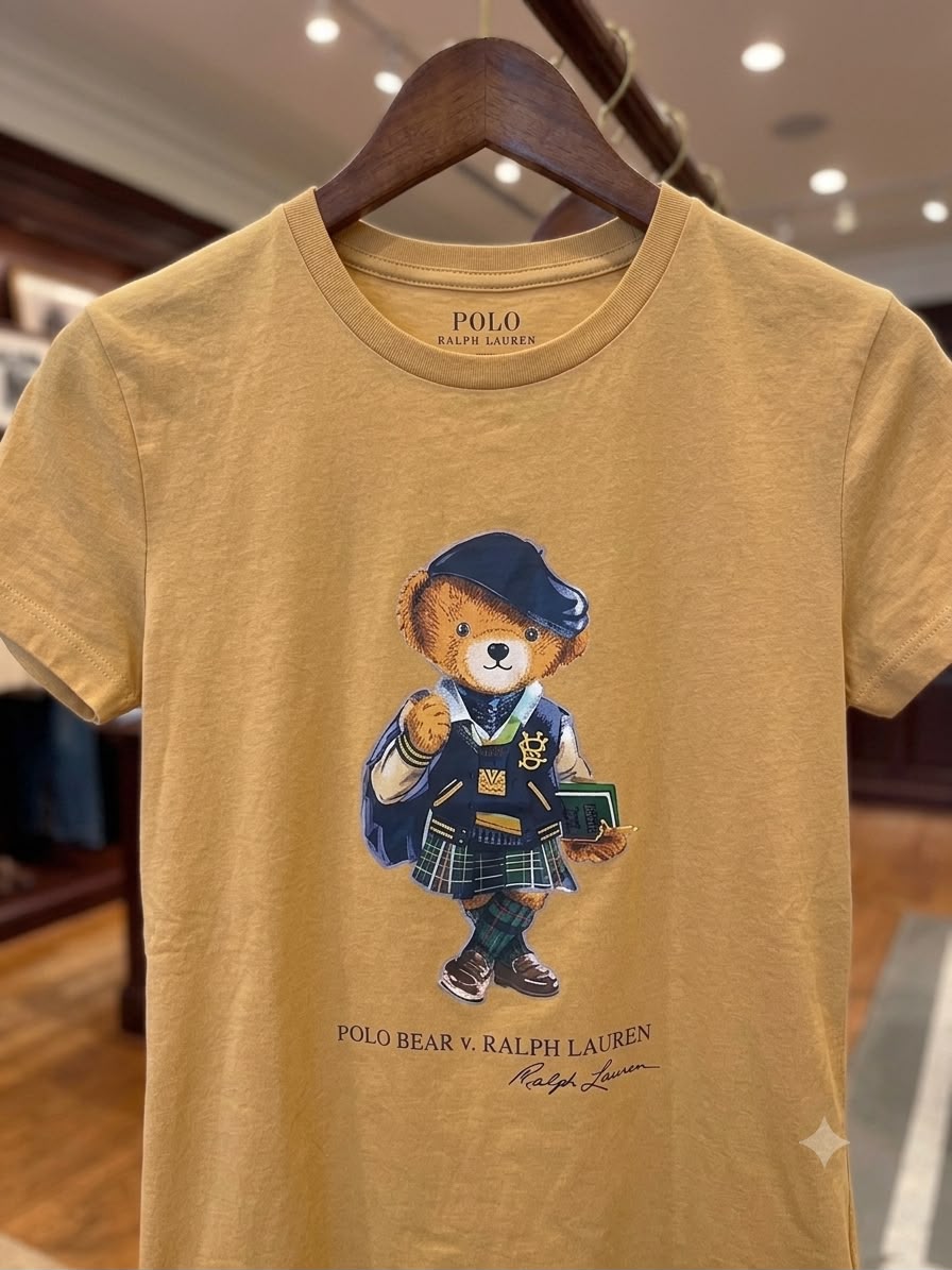 Ralph Lauren Inspired Women's Regular Fit 290 GSM Cotton Tee FASHION MYST