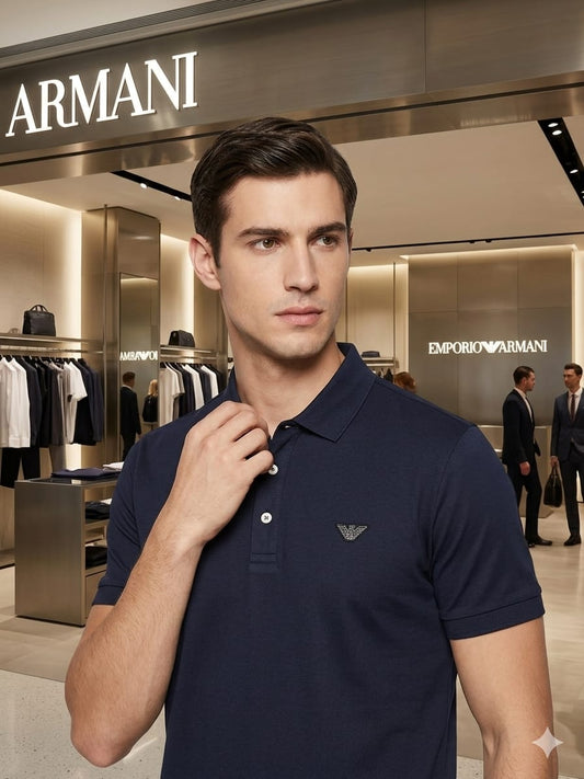 Emporio Armani Inspired  Men's Premium Fit Polo T-Shirt FASHION MYST