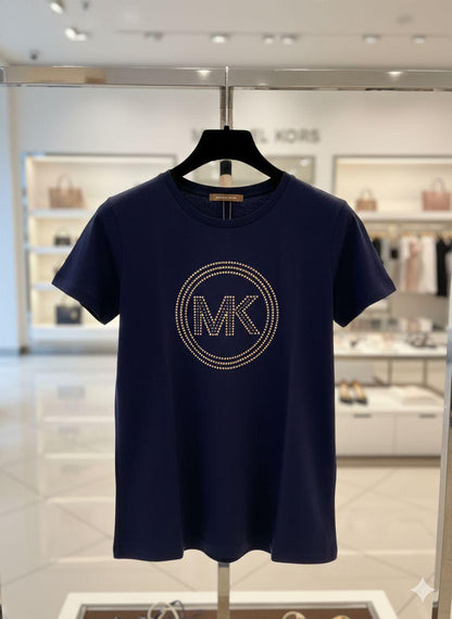 Michael Kors Navy premium women's Lycra T-shirt

