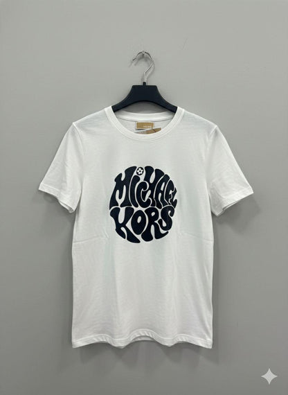 Michael Kors white premium women's Lycra T-shirt

