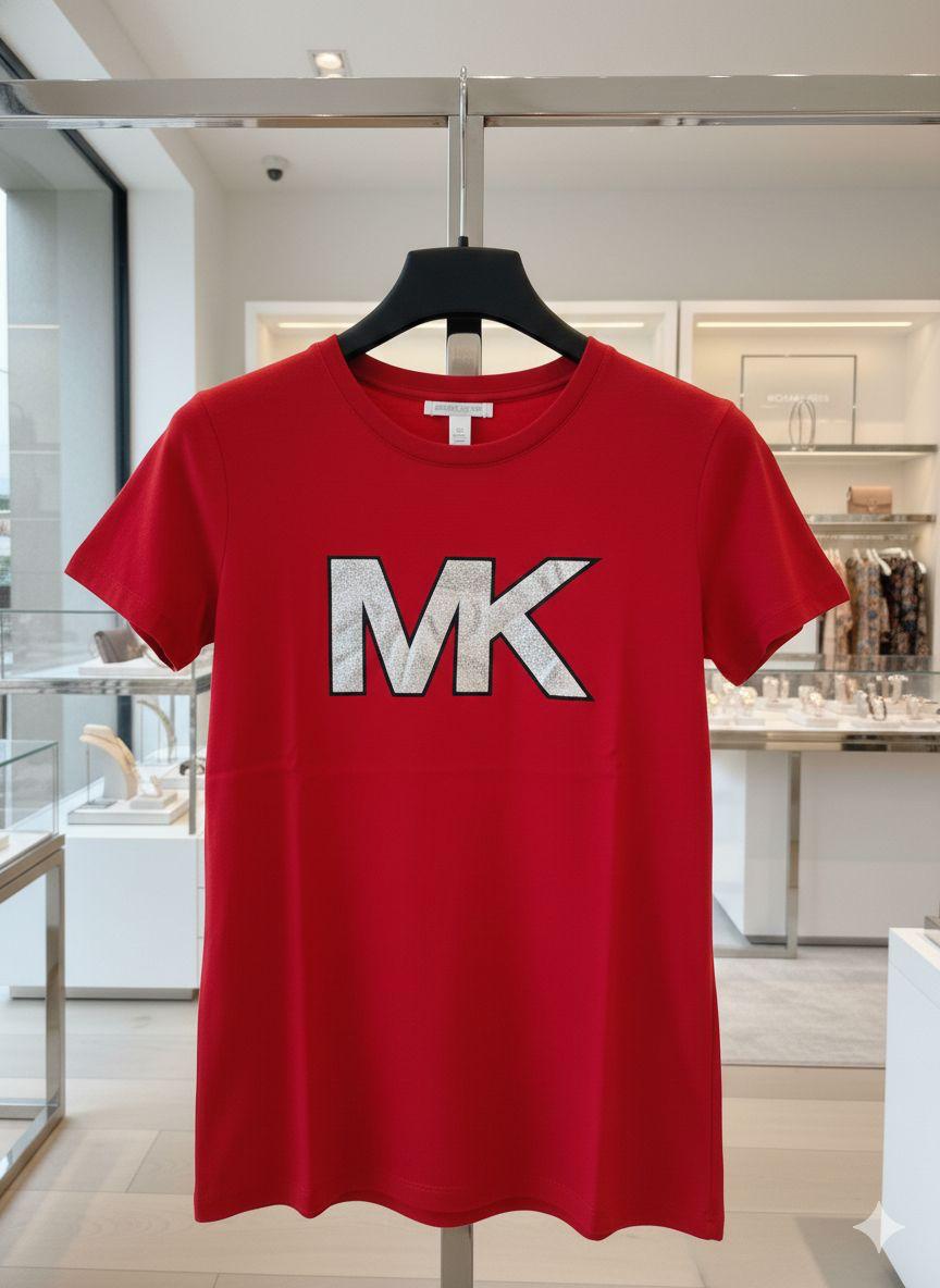 Michael Kors red premium women's Lycra T-shirt
