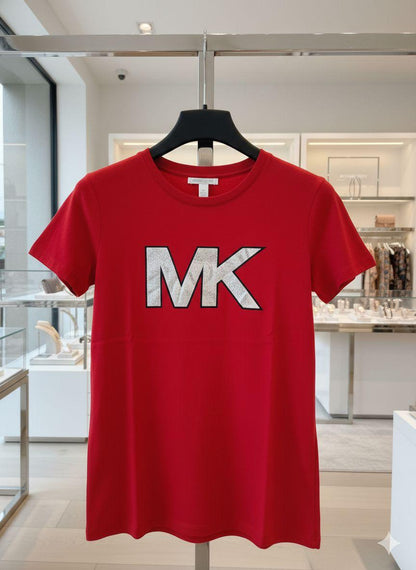 Michael Kors red premium women's Lycra T-shirt

