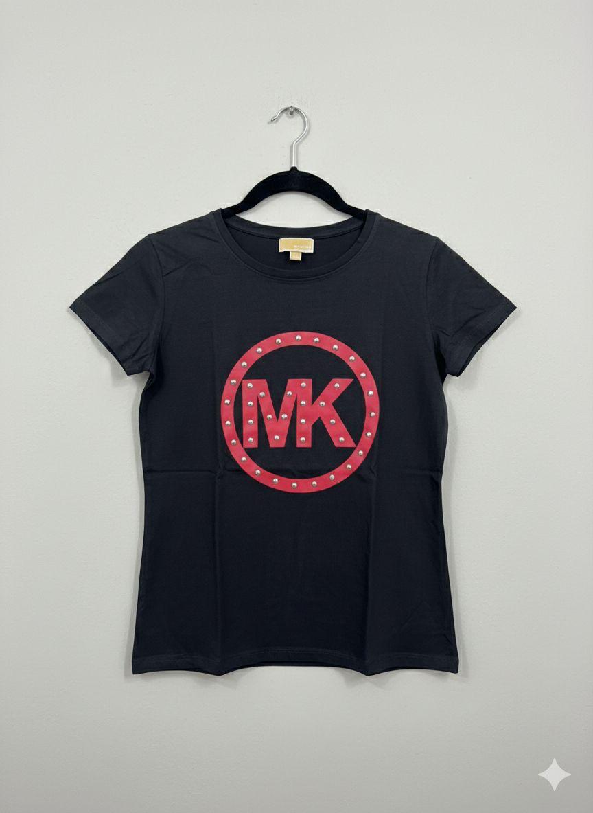 Michael Kors navy blue  premium women's Lycra T-shirt
