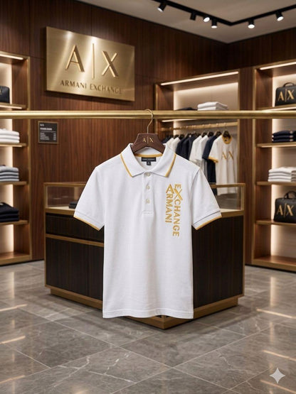 Armani Exchange Kids Premium Cotton Matty Polo FASHION MYST