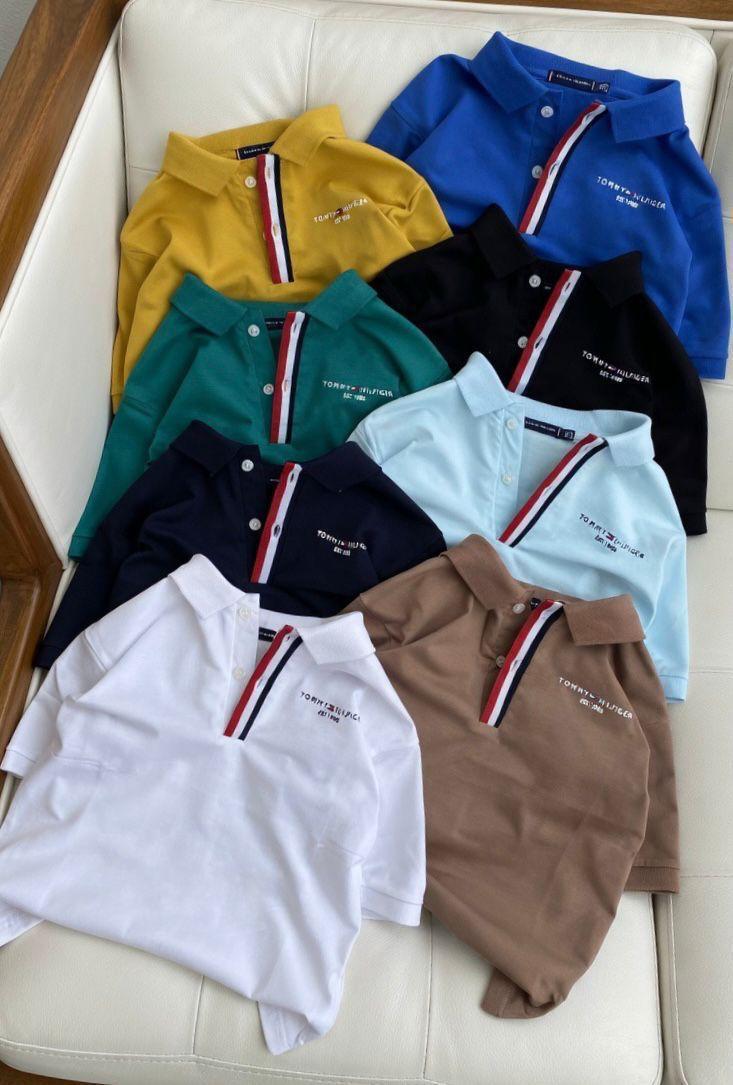 Tommy Hilfiger Kids Cotton Matty Polos – All 8 Colour Variants
