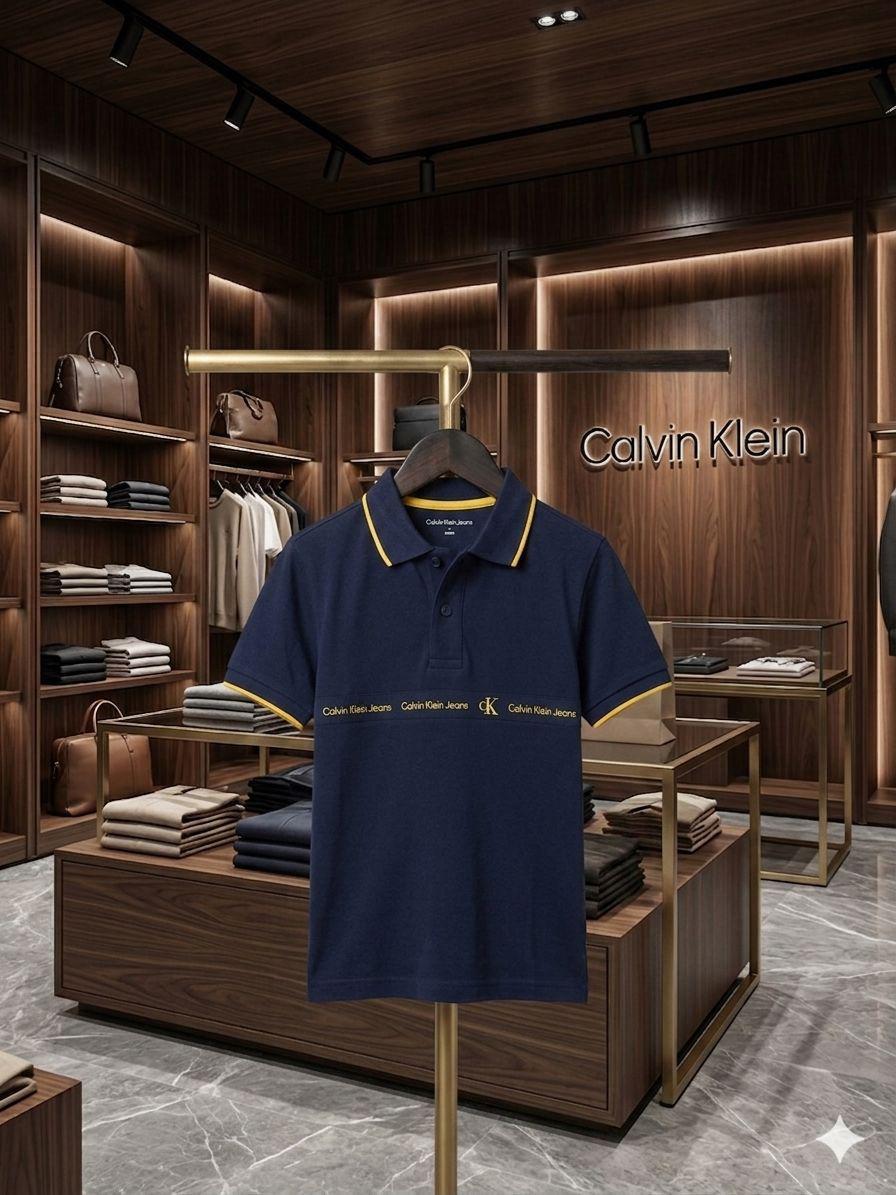 Tommy Hilfiger Kids Premium Cotton Matty Polo in Navy