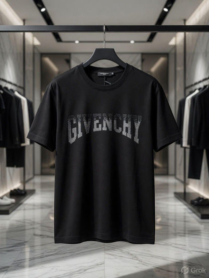 Givenchy black premium Italian cotton T-shirt for women
