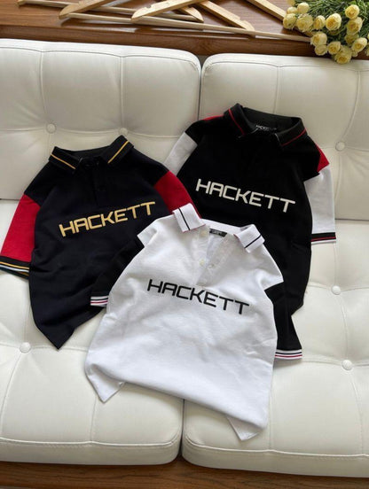 Hackett Kids Cotton Matty Polos – All 3 Colour Variants
