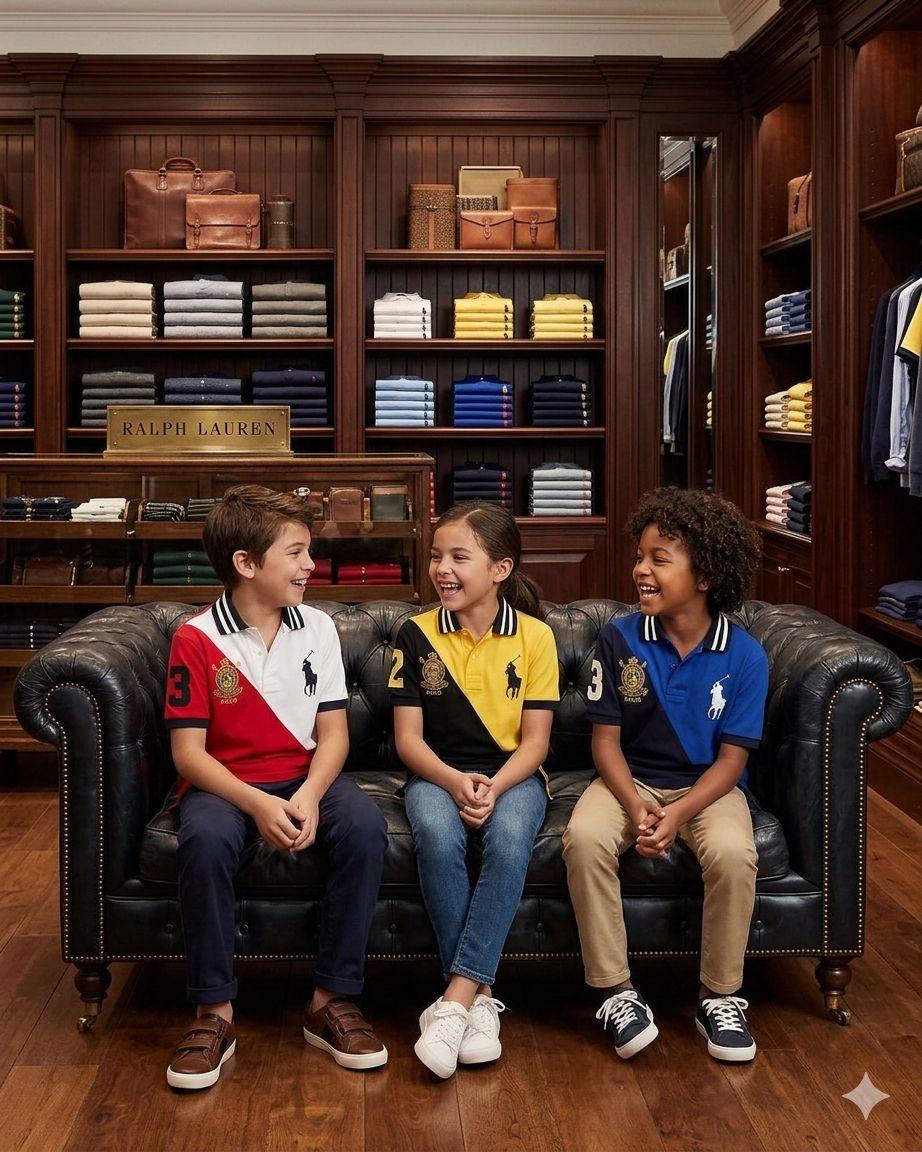 Ralph Lauren Kids Cotton Matty Polos – All 3 Colour Variants
