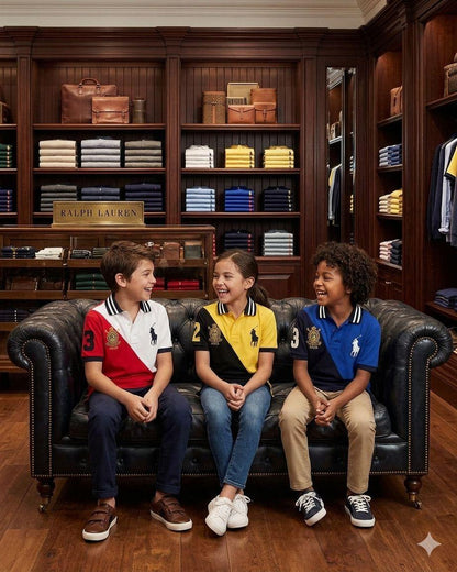 Ralph Lauren Kids Cotton Matty Polos – All 3 Colour Variants
