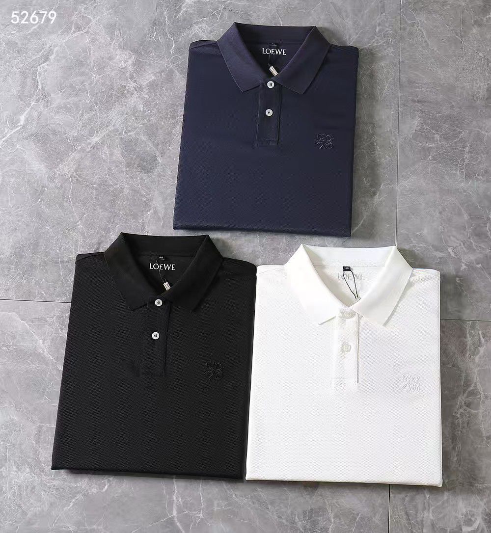 Loewe premium navy blue stitchless polo t-shirt for men front view
Loewe premium white stitchless polo t-shirt for men front view
Loewe premium black stitchless polo t-shirt for men front view

