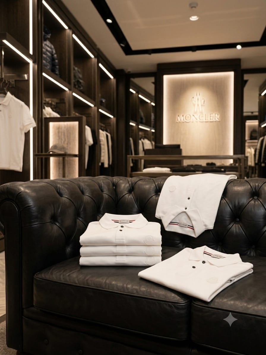 Moncler Inspired Premium Men's Stitchless Polo T-Shirt FASHION MYST