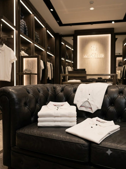 Moncler Inspired Premium Men's Stitchless Polo T-Shirt FASHION MYST