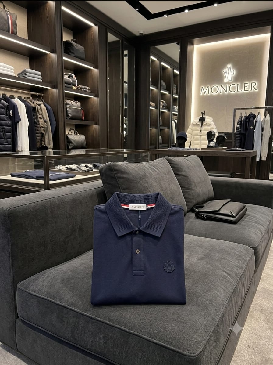 Moncler Inspired Premium Men's Stitchless Polo T-Shirt FASHION MYST