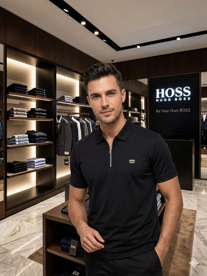 BOSS black men's clothing premium polo shirt