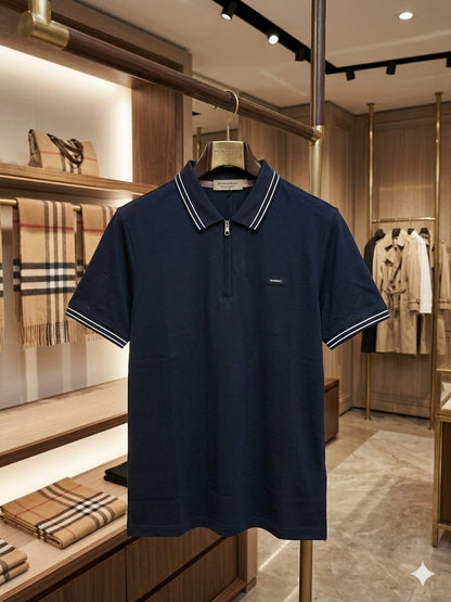Burberry navy blue men's polo t shirt premium men's polo shirt