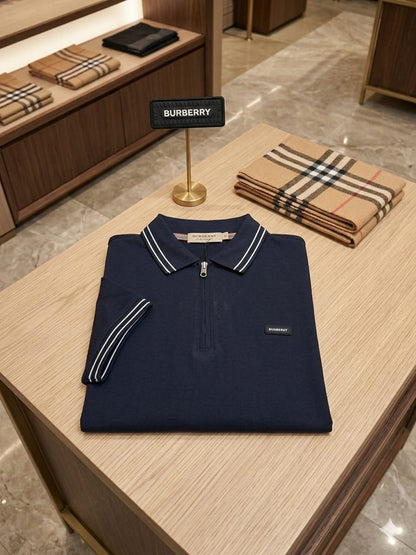 Premium black men's polo t shirt with original accessories