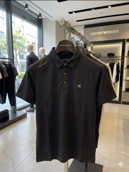 Armani black men's polo t shirt premium men's polo shirt