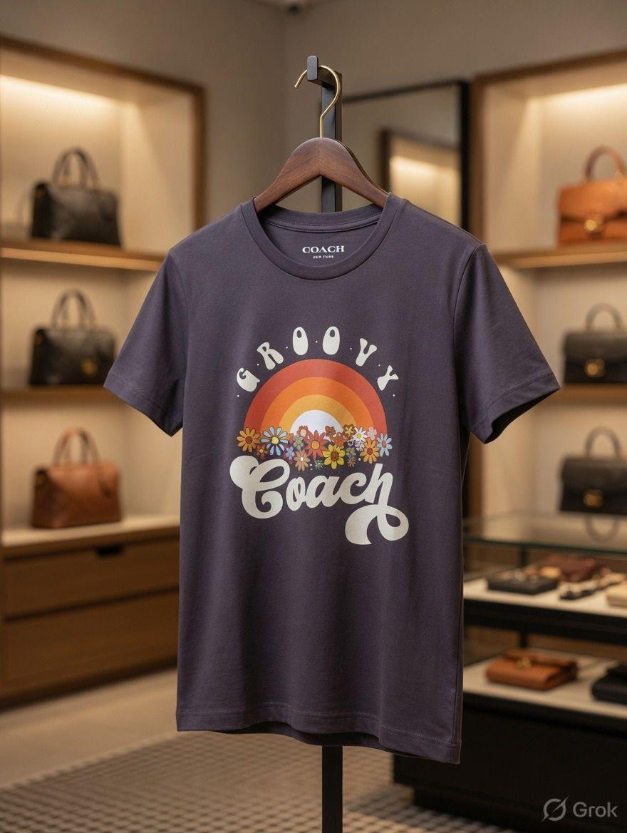 Coach Inspired Premium Women's Imported Turkey Stock T-Shirt FASHION MYST